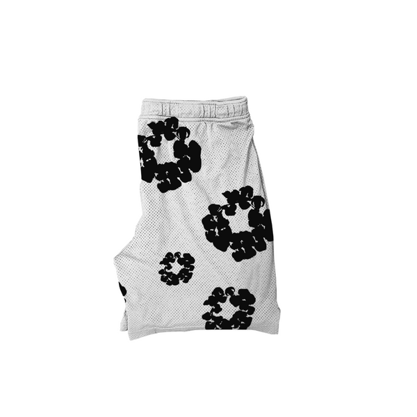 WHITE DT SHORTS